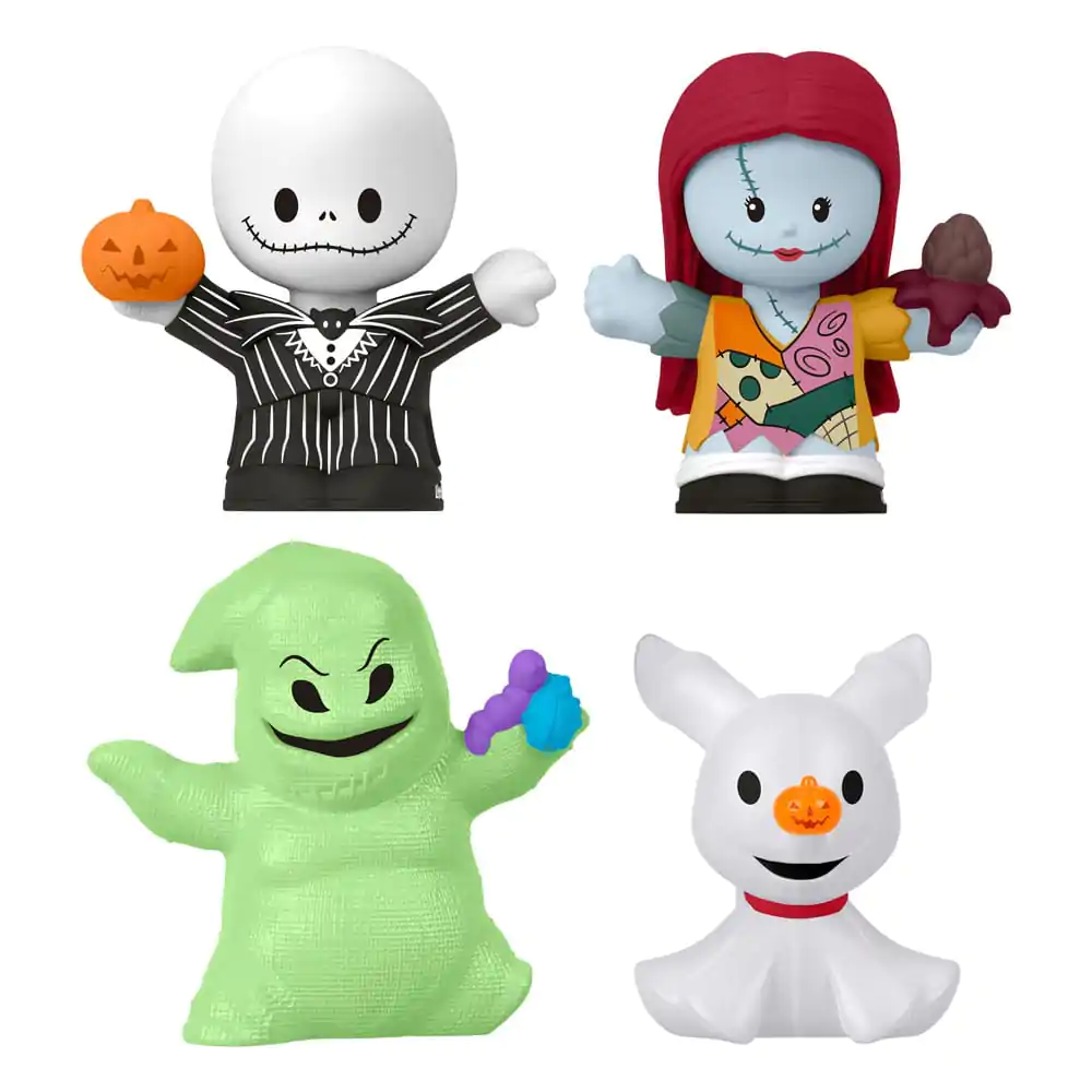 The Nightmare Before Christmas Fisher-Price Little People Collector 4 db-os Mini figura csomag 7 cm termékfotó