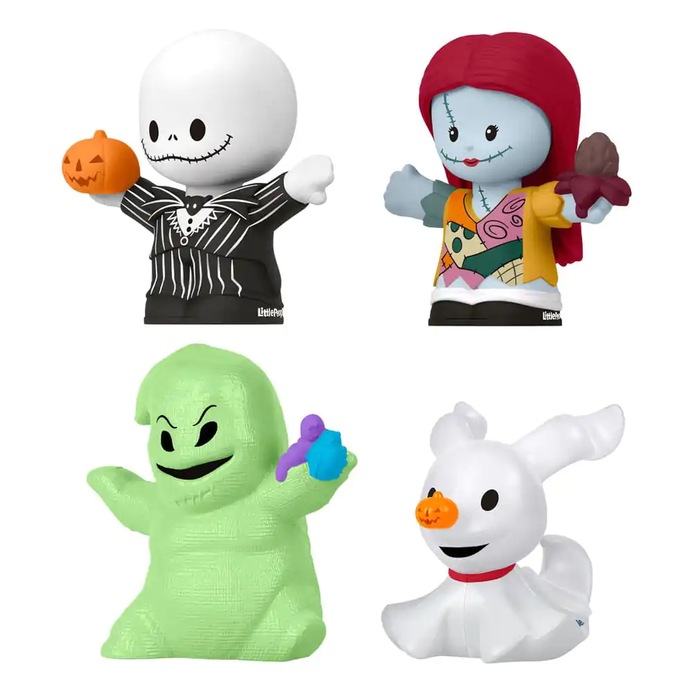 The Nightmare Before Christmas Fisher-Price Little People Collector 4 db-os Mini figura csomag 7 cm termékfotó