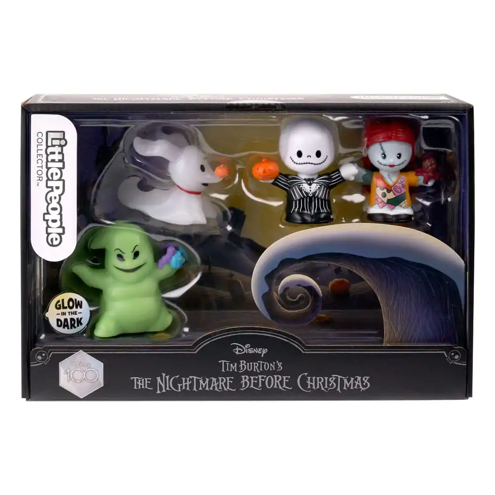 The Nightmare Before Christmas Fisher-Price Little People Collector 4 db-os Mini figura csomag 7 cm termékfotó