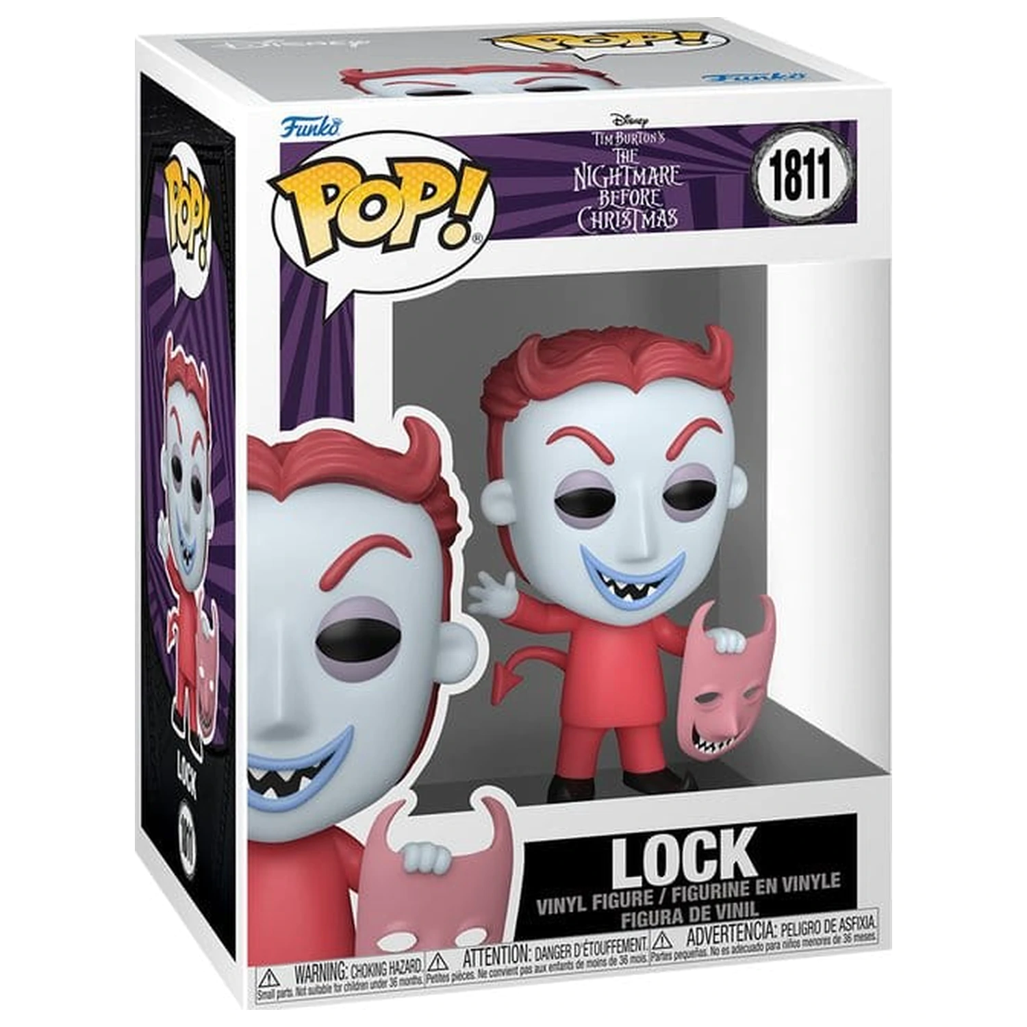 The Nightmare Before Christmas Funko POP! Vinyl figura Lock 9 cm termékfotó