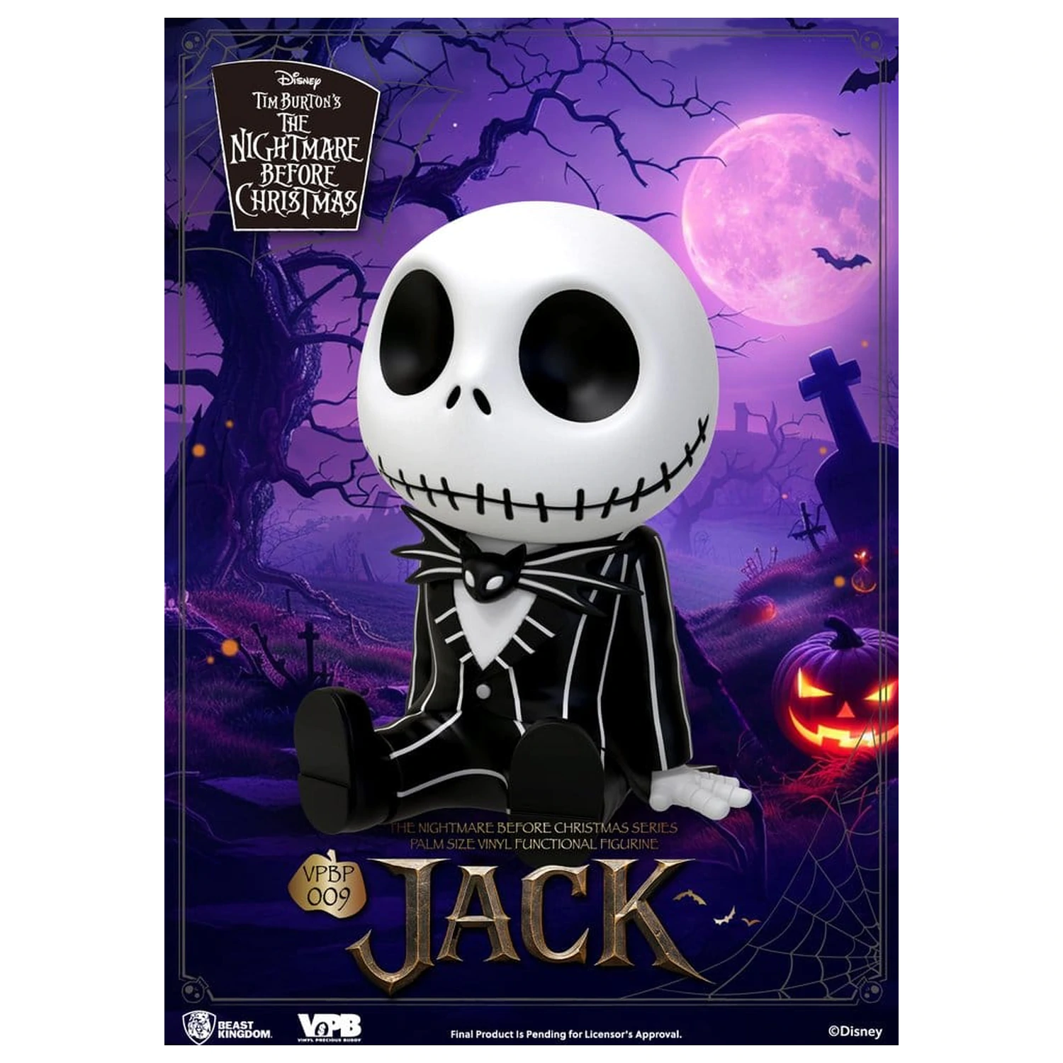 The Nightmare Before Christmas Palm Size Jack persely figura 12 cm termékfotó