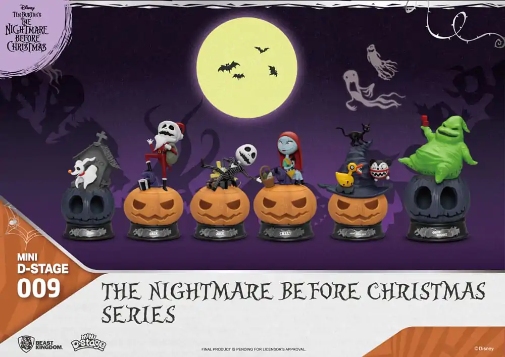 The Nightmare Before Christmas The Nightmare Before Christmas Series Mini Diorama Stage figura csomag 10 cm termékfotó