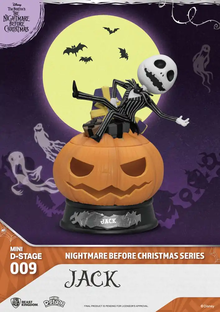 The Nightmare Before Christmas The Nightmare Before Christmas Series Mini Diorama Stage figura csomag 10 cm termékfotó