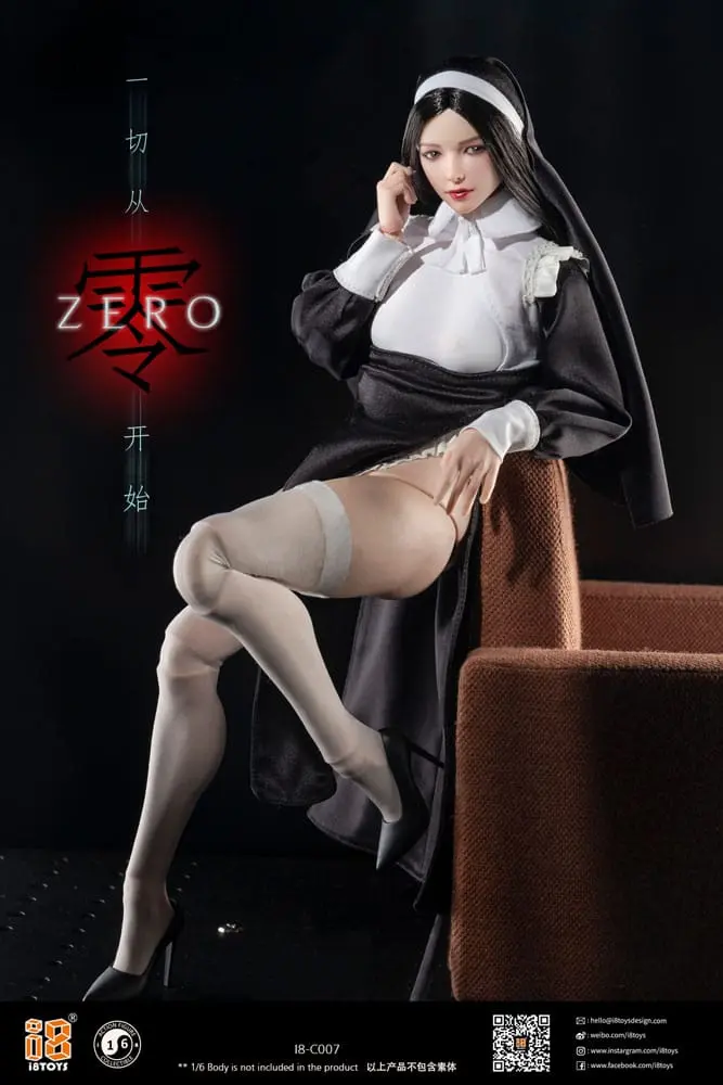 The Nun 1/6 Zero akciófigura kiegészítők 30 cm termékfotó