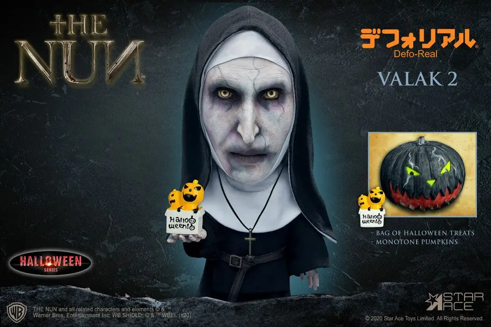 The Nun Defo-Real Series Soft Vinyl figura Valak Halloween Version 15 cm termékfotó