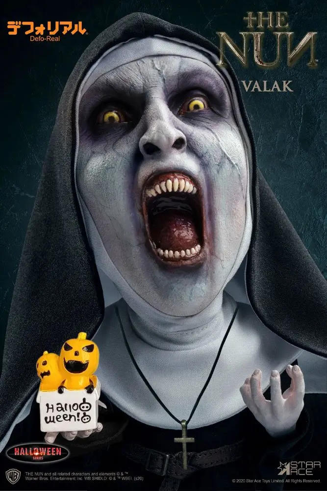 The Nun Defo-Real Series Soft Vinyl Valak 2 Halloween Version figura (Open Mouth) 15 cm termékfotó