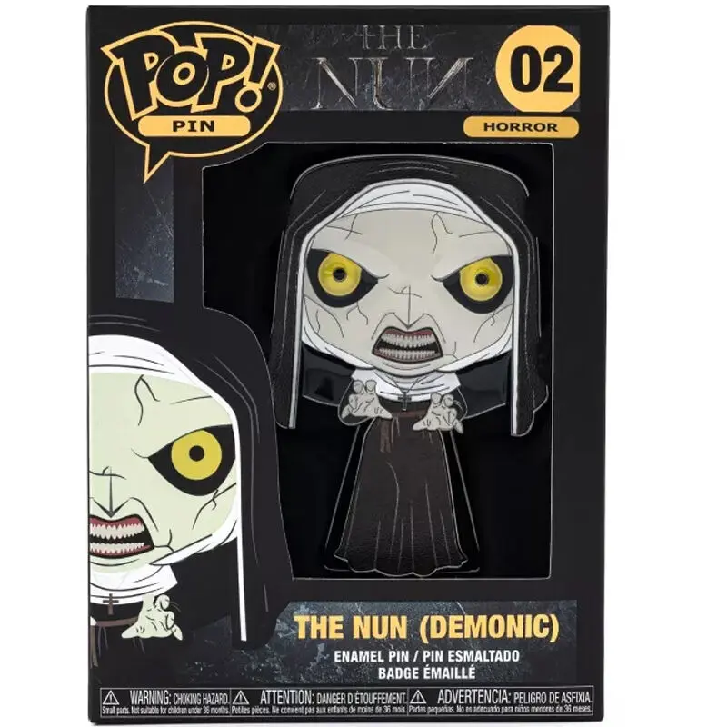 The Nun Big Enamel POP kitűző 10cm termékfotó