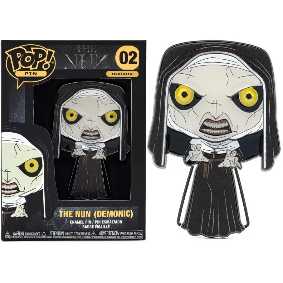 The Nun Big Enamel POP kitűző 10cm termékfotó