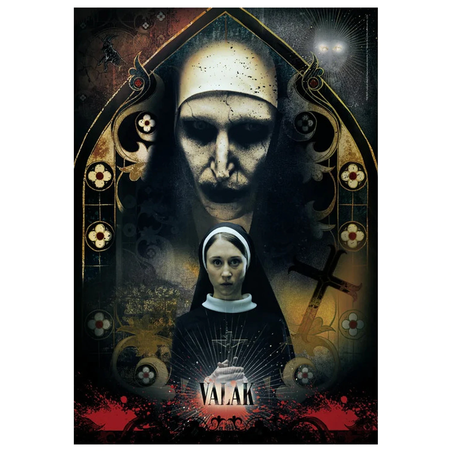 The Nun Valak 1000 db-os Compact puzzle  termékfotó