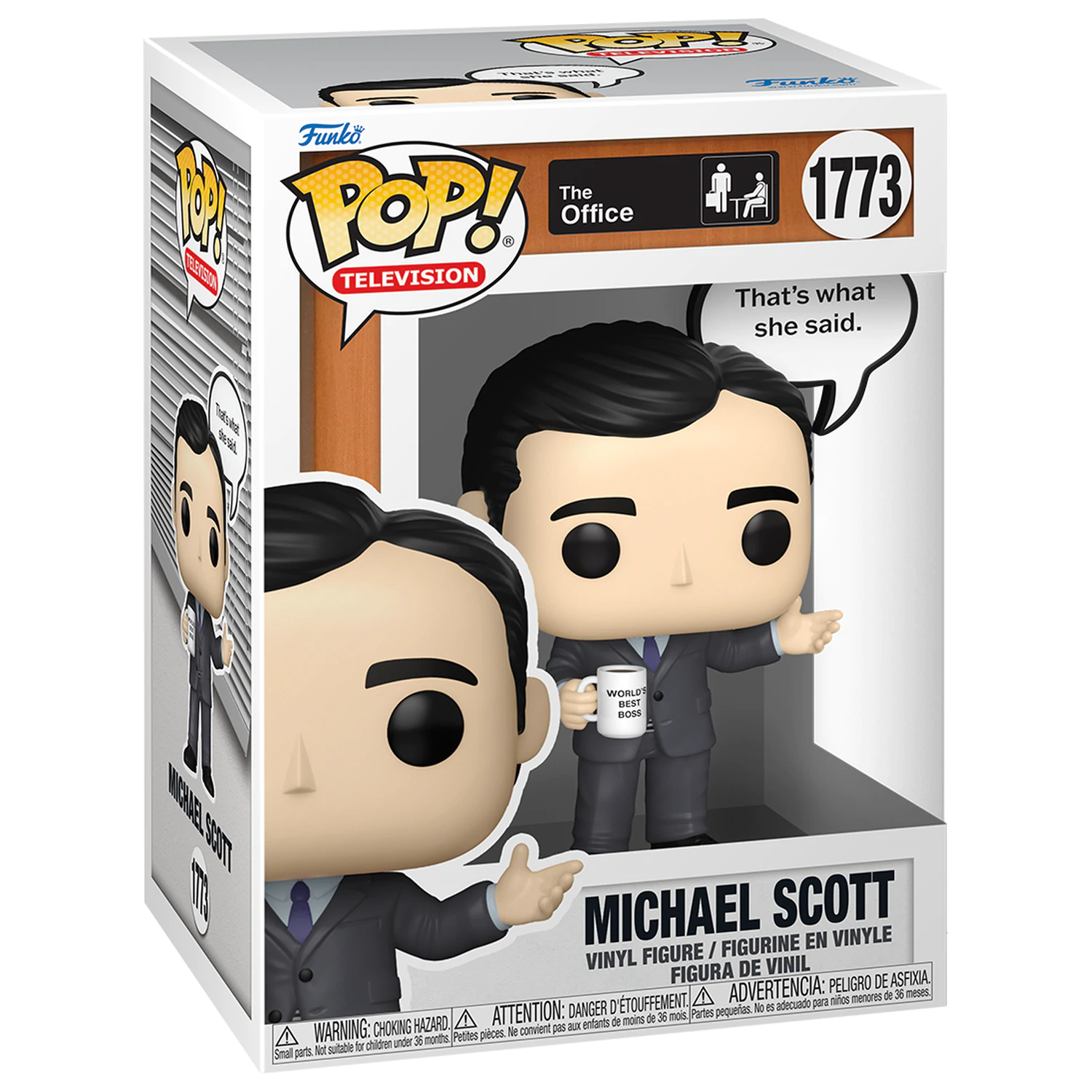 The Office Funko POP! Sayings Vinyl figura Michael 9 cm termékfotó