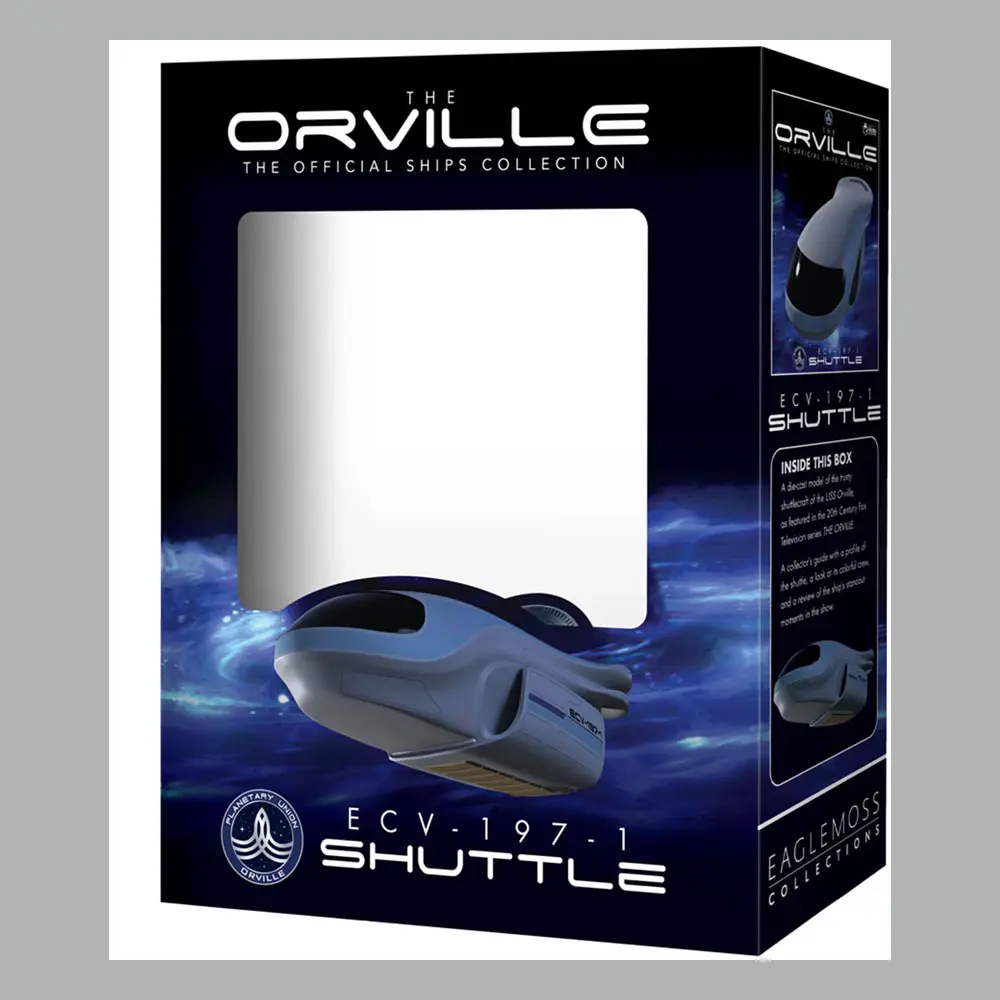 The Orville: The Official Starship Collection Union Shuttle szobor figura termékfotó
