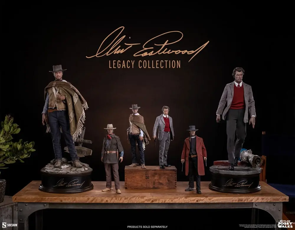 The Outlaw Josey Wales Clint Eastwood Legacy Collection 1/6 Josey Wales akciófigura 30 cm termékfotó