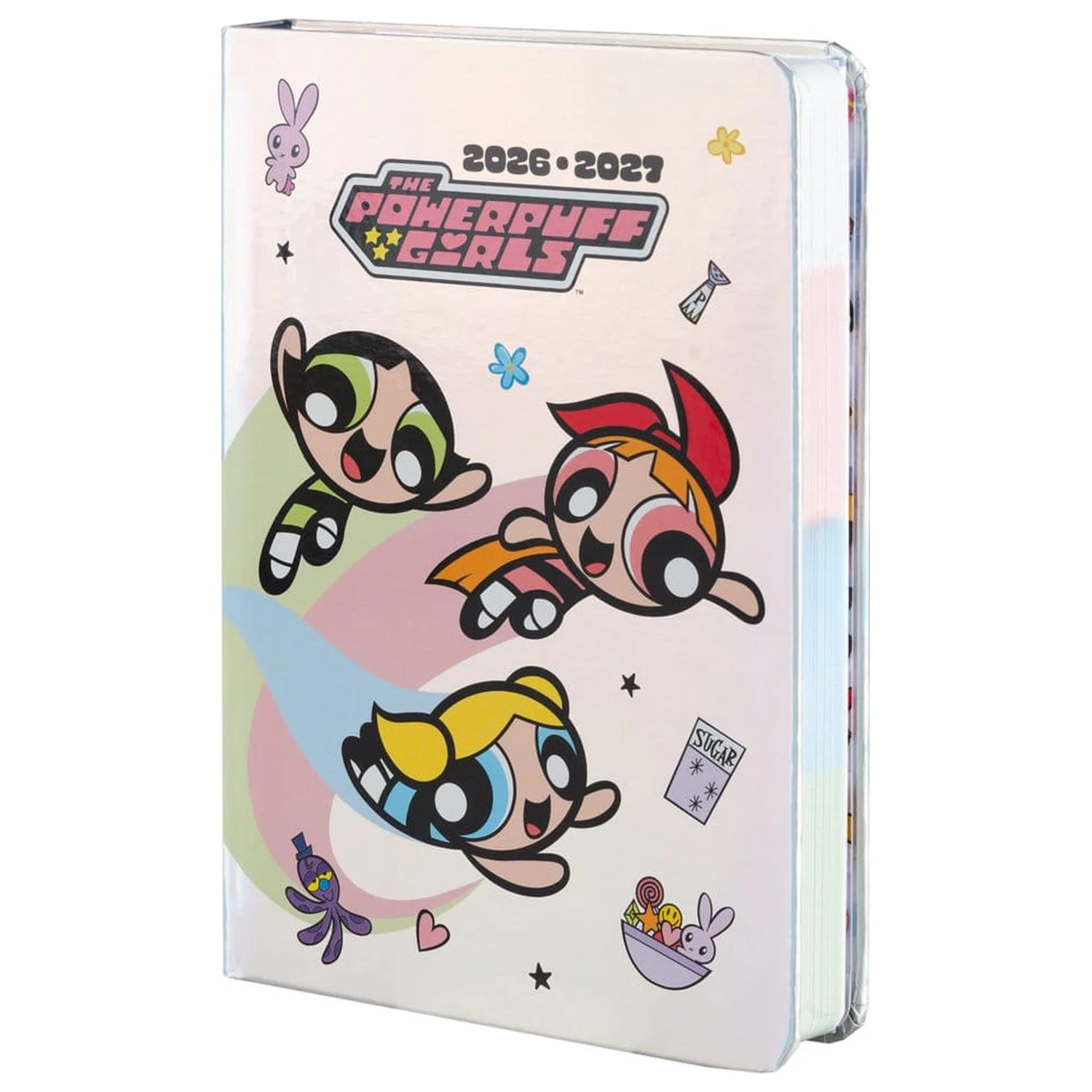 The Powerpuff Girls 2026/27 A6 Angol nyelvű határidőnapló  termékfotó