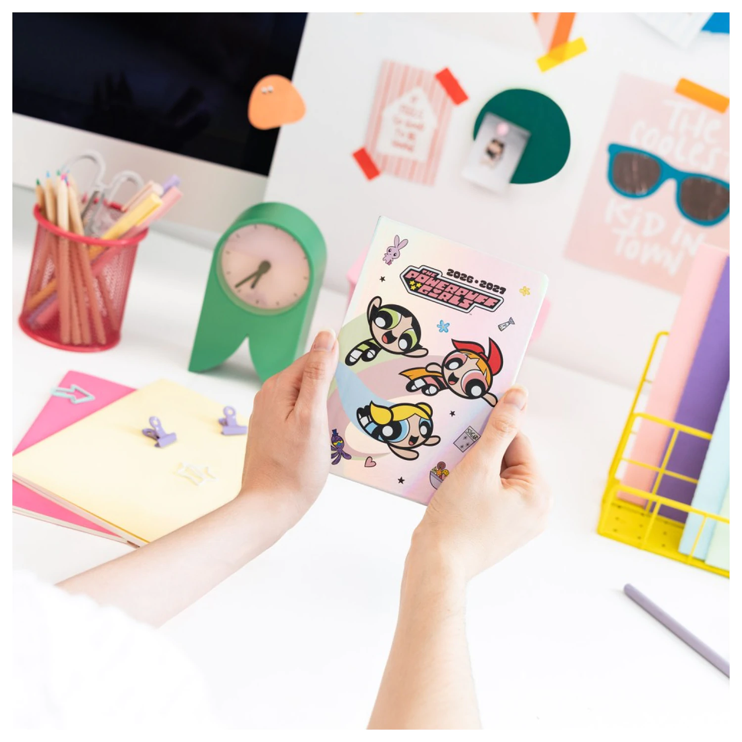 The Powerpuff Girls 2026/27 A6 Angol nyelvű határidőnapló  termékfotó
