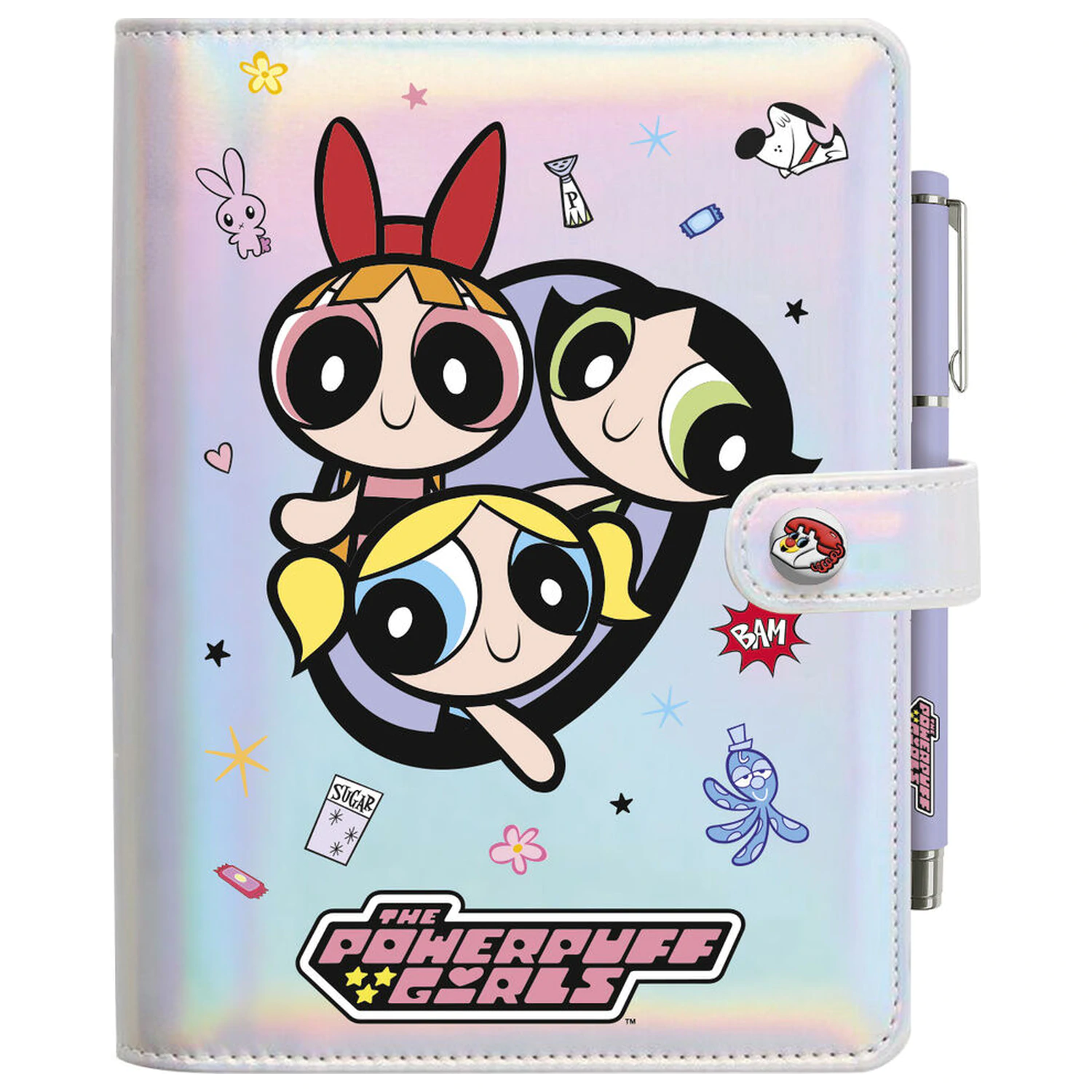 The Powerpuff Girls A5 jegyzetfüzet és toll termékfotó
