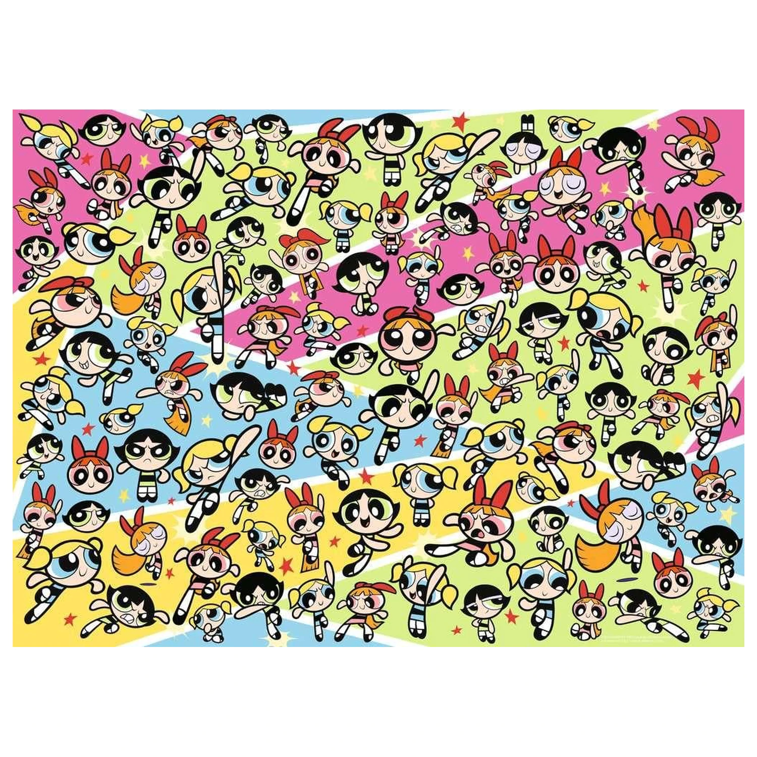 The Powerpuff Girls Challenge puzzle (500 darab) termékfotó