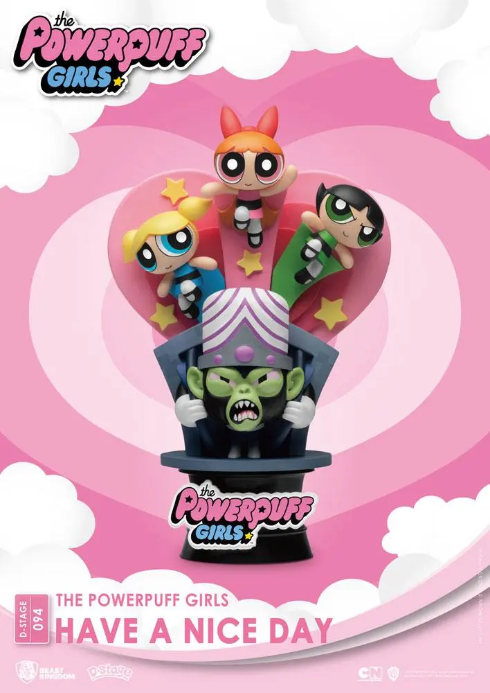 The Powerpuff Girls D-Stage Have A Nice Day New Version PVC Diorama szobor figura 15 cm termékfotó