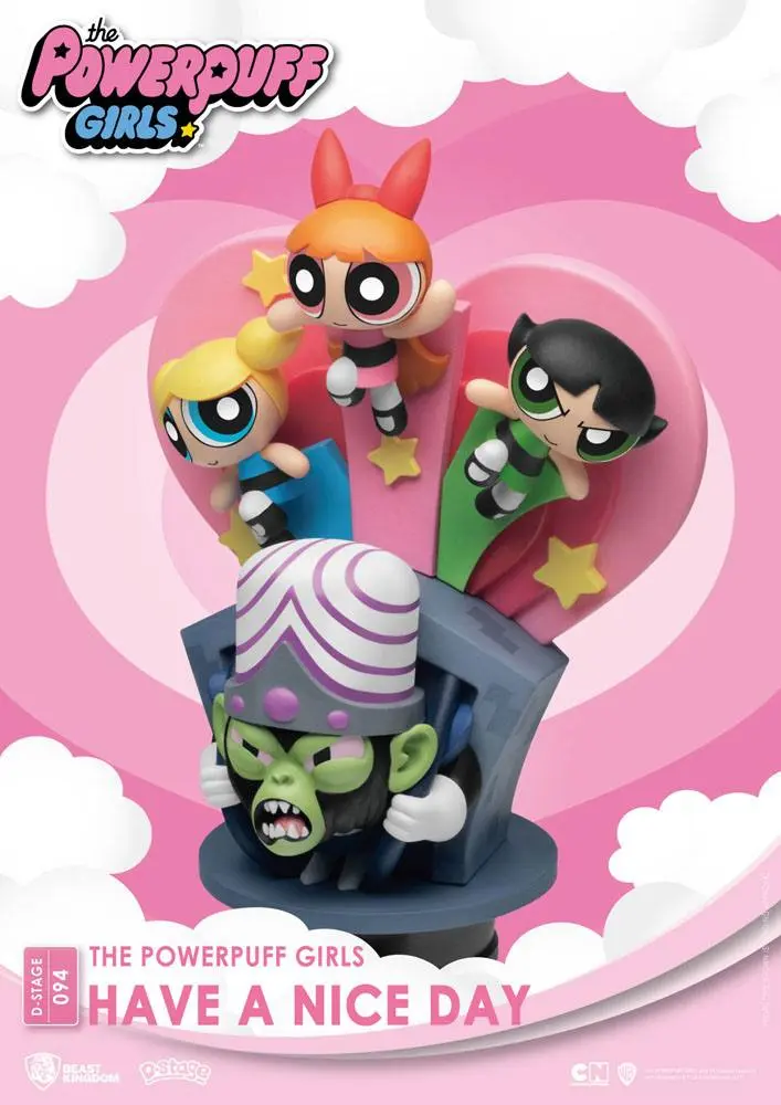 The Powerpuff Girls D-Stage Have A Nice Day New Version PVC Diorama szobor figura 15 cm termékfotó