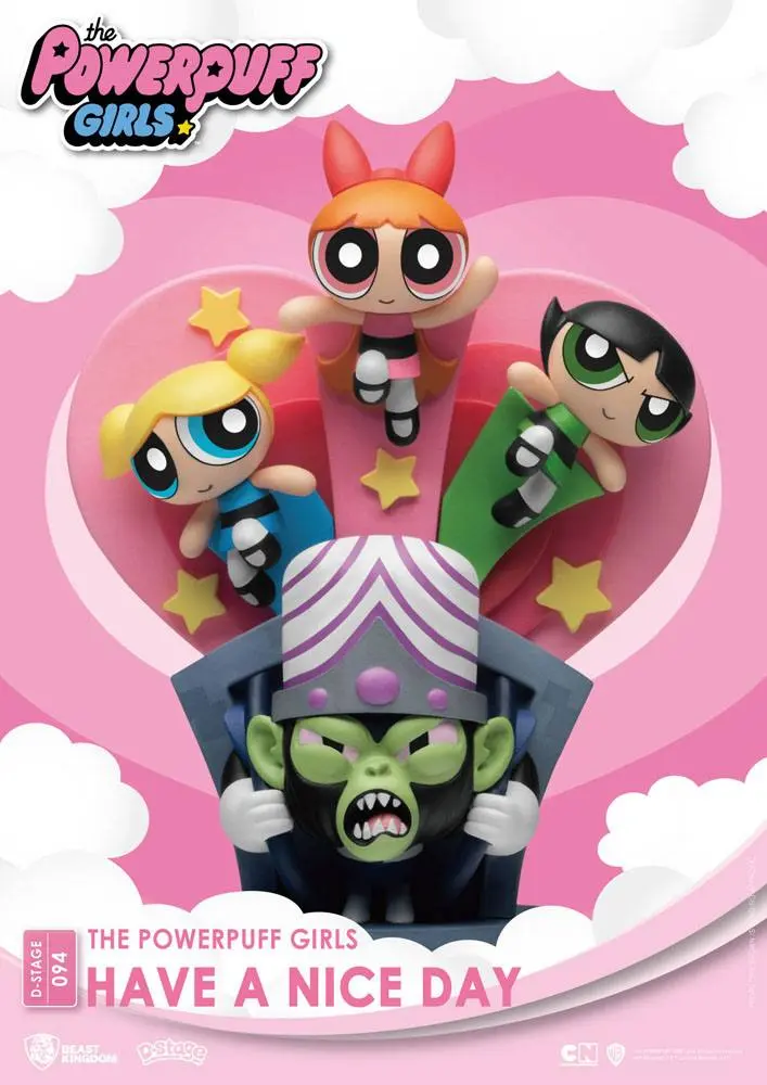 The Powerpuff Girls D-Stage Have A Nice Day Standard Version PVC Diorama szobor 15 cm termékfotó