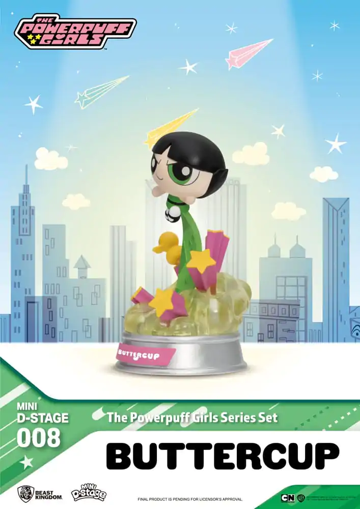 The Powerpuff Girls Mini Diorama Stage The Powerpuff Girls Series szobor figura csomag 12 cm termékfotó