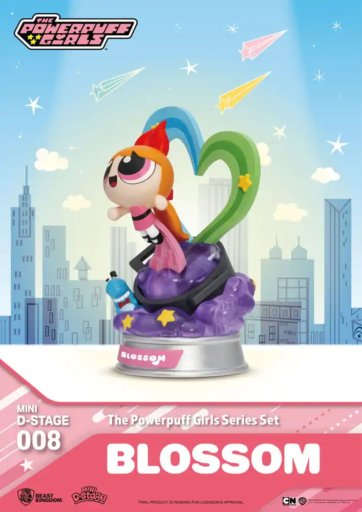 The Powerpuff Girls Mini Diorama Stage The Powerpuff Girls Series szobor figura csomag 12 cm termékfotó