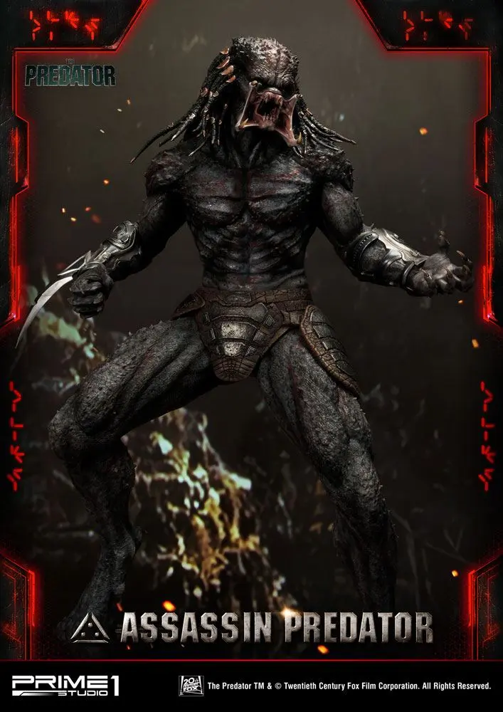 The Predator 1/4 Assassin Predator szobor figura 93 cm termékfotó