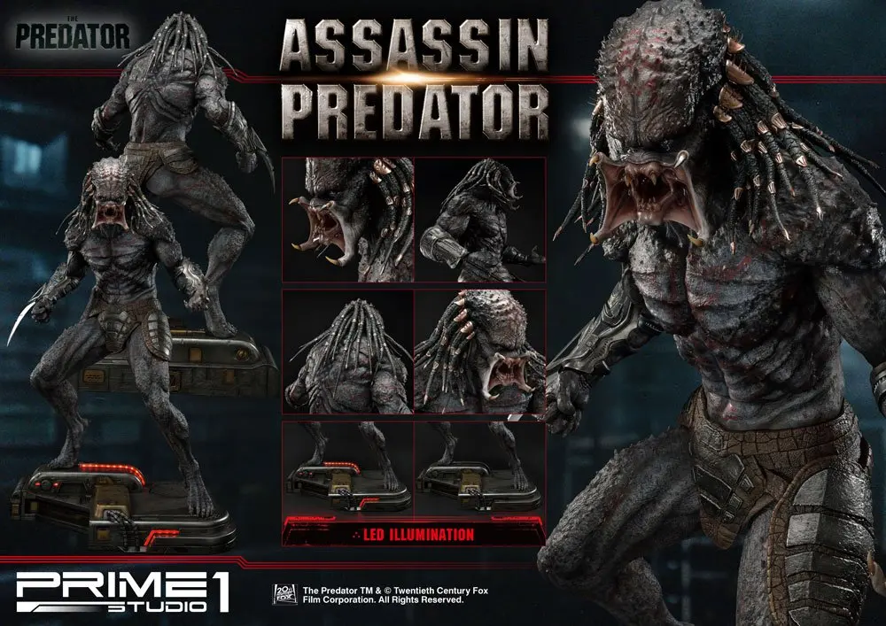 The Predator 1/4 Assassin Predator szobor figura 93 cm termékfotó