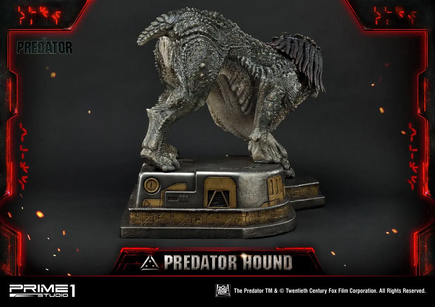 The Predator 1/4 Predator Hound szobor figura 75 cm termékfotó
