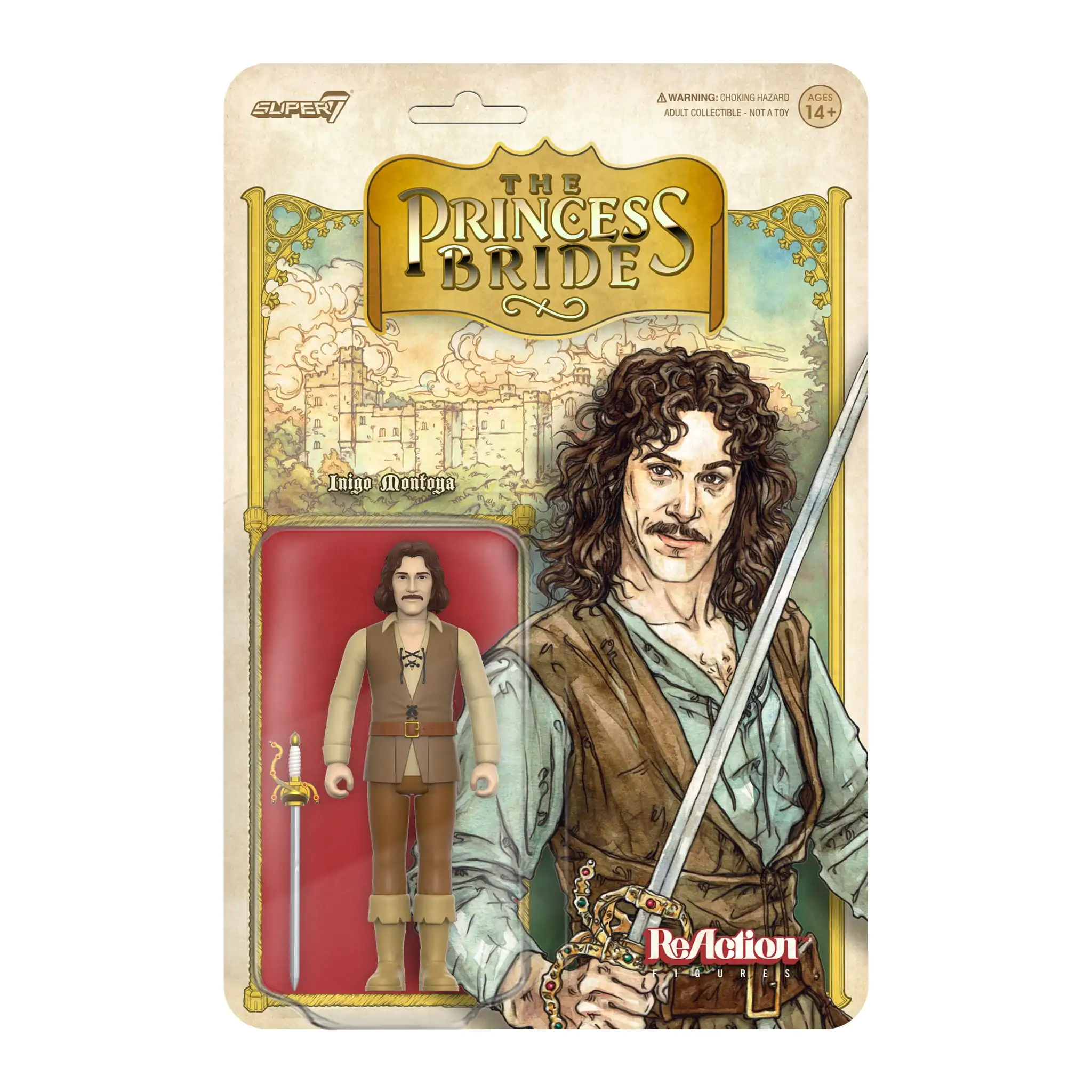 The Princess Bride ReAction Inigo Montoya akciófigura 10 cm termékfotó
