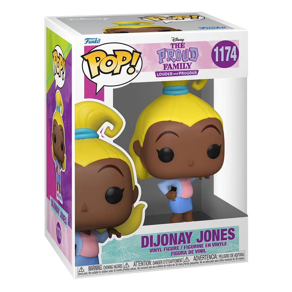 The Proud Family: Louder and Prouder Funko POP! Disney Vinyl figura Dijonay 9 cm termékfotó