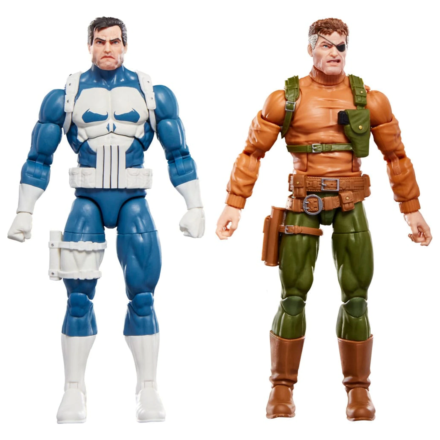 The Punisher Marvel Legends Gamerverse Punisher & Nick Fury 2 db-os akciófigura csomag 15 cm termékfotó