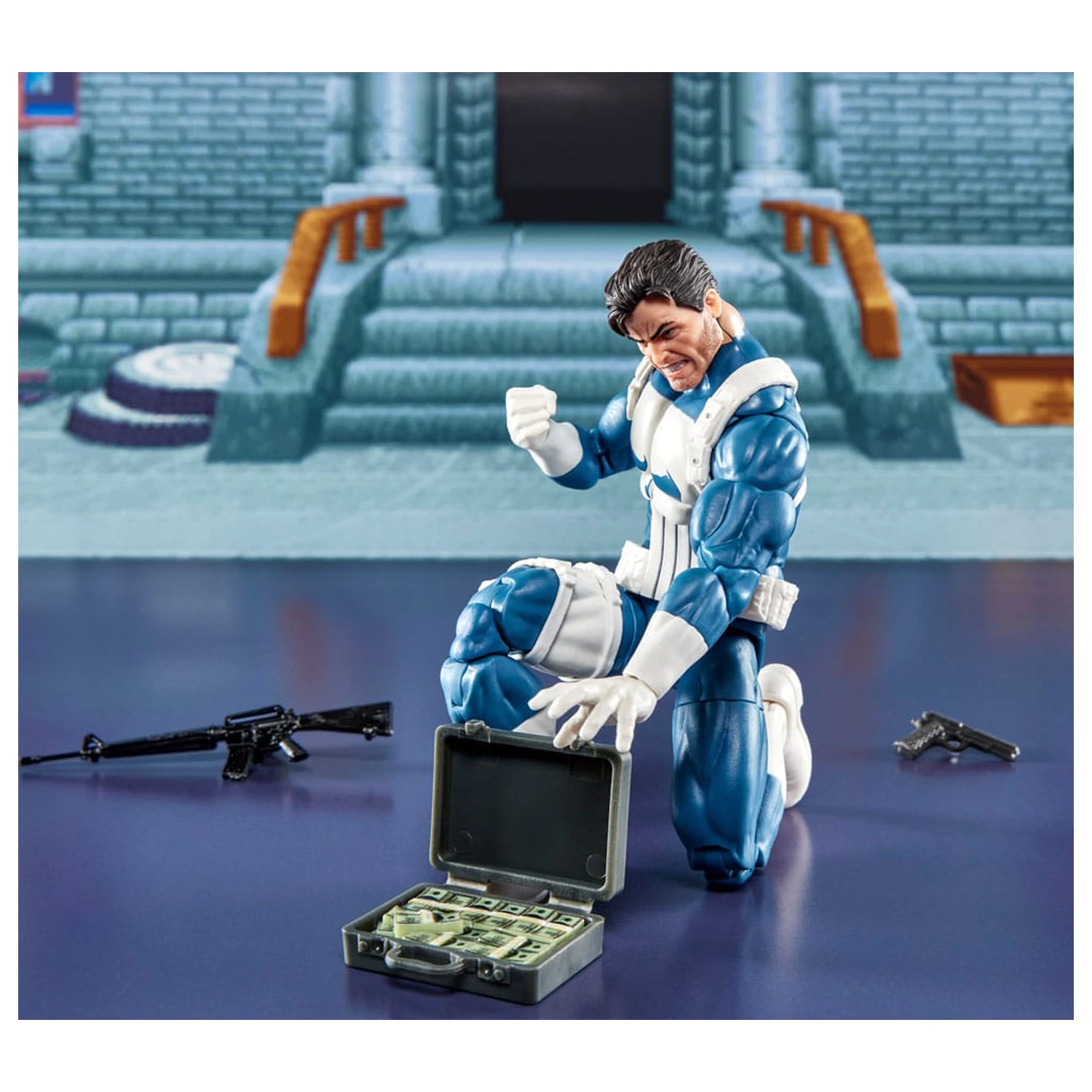 The Punisher Marvel Legends Gamerverse Punisher & Nick Fury 2 db-os akciófigura csomag 15 cm termékfotó