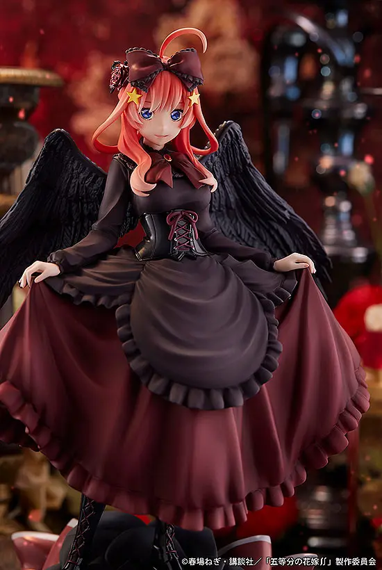 The Quintessential Quintuplets 1/7 Itsuki Nakano: Fallen Angel Ver. PVC szobor figura 26 cm termékfotó