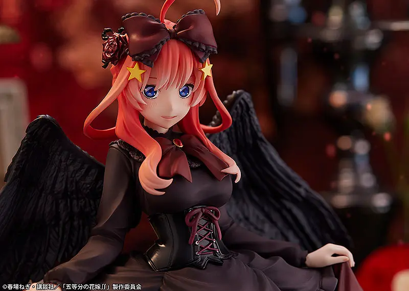 The Quintessential Quintuplets 1/7 Itsuki Nakano: Fallen Angel Ver. PVC szobor figura 26 cm termékfotó