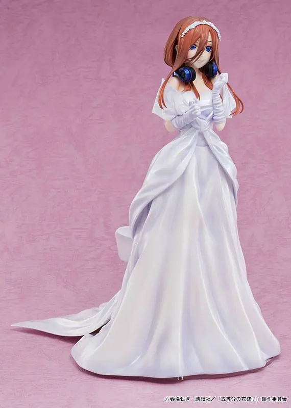The Quintessential Quintuplets 1/7 Miku Nakano PVC szobor figura 24 cm termékfotó
