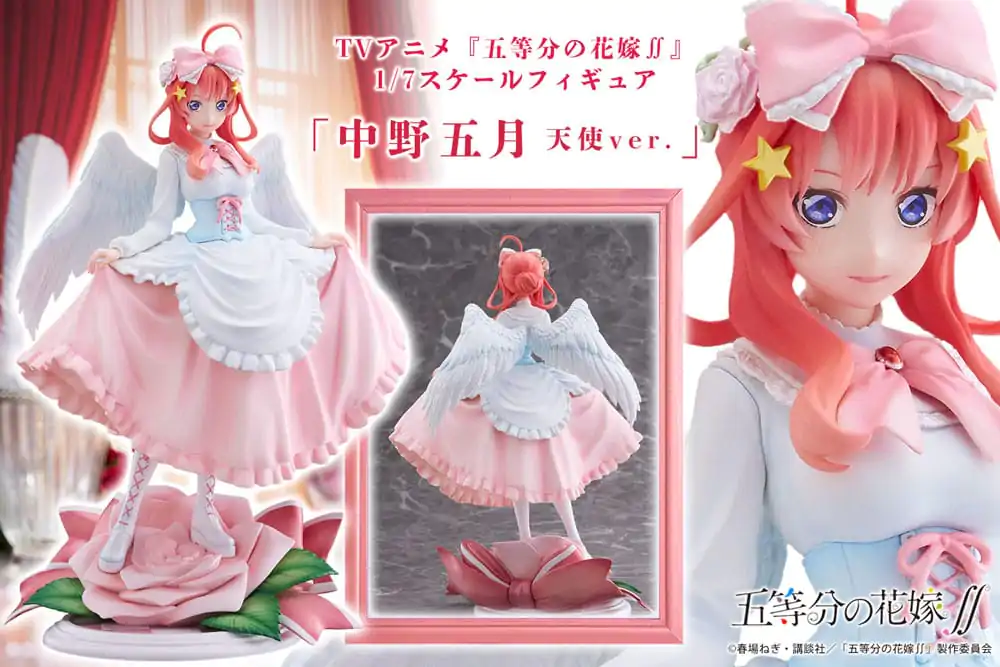 The Quintessential Quintuplets 1/7 Nakano Itsuki Angel Ver. PVC szobor figura 26 cm termékfotó