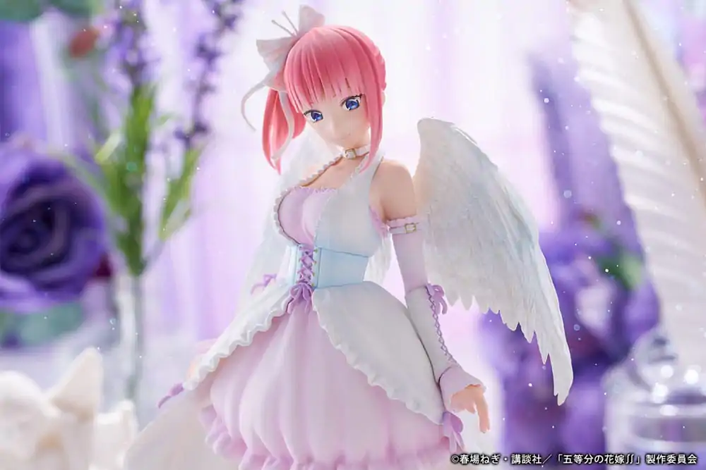 The Quintessential Quintuplets 1/7 Nakano Nino Angel Ver. PVC szobor figura 26 cm termékfotó