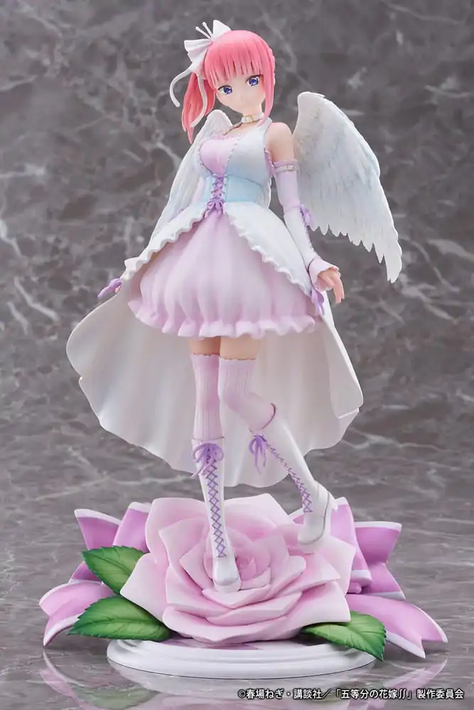 The Quintessential Quintuplets 1/7 Nakano Nino Angel Ver. PVC szobor figura 26 cm termékfotó