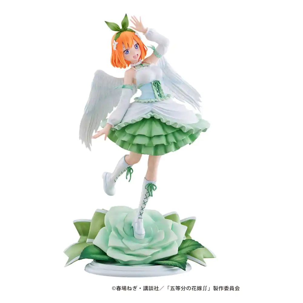 The Quintessential Quintuplets 1/7 Nakano Yotsuba Angel Ver. PVC szobor figura 27 cm termékfotó