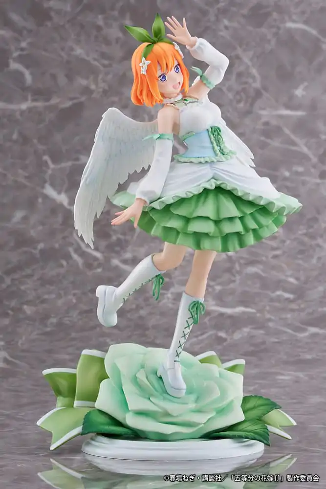 The Quintessential Quintuplets 1/7 Nakano Yotsuba Angel Ver. PVC szobor figura 27 cm termékfotó