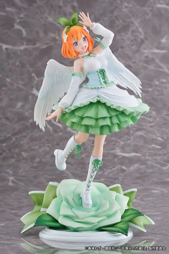 The Quintessential Quintuplets 1/7 Nakano Yotsuba Angel Ver. PVC szobor figura 27 cm termékfotó