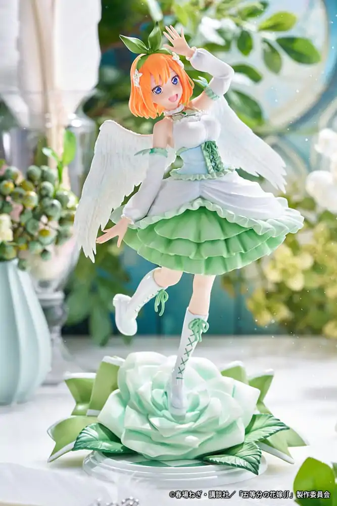 The Quintessential Quintuplets 1/7 Nakano Yotsuba Angel Ver. PVC szobor figura 27 cm termékfotó