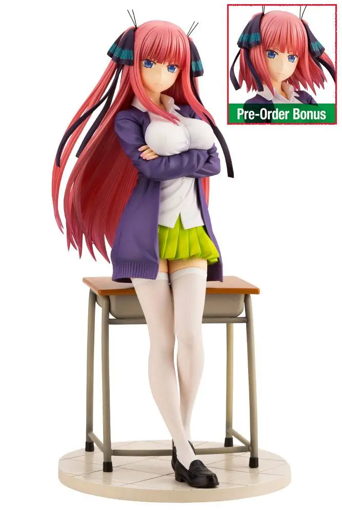 The Quintessential Quintuplets 1/8 Nino Nakano Bonus Edition PVC szobor figura 22 cm termékfotó