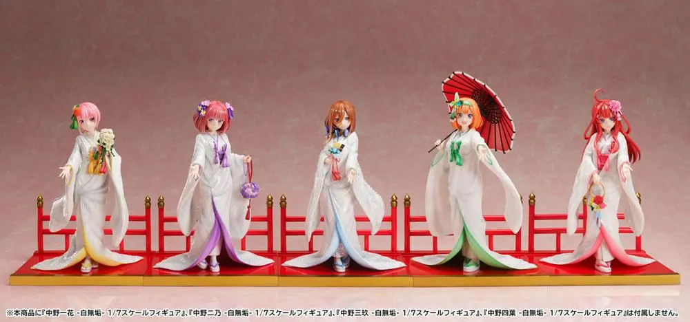 The Quintessential Quintuplets 2 1/7 Ichika Nakano 2 - Shiromuku PVC szobor figura 22 cm termékfotó