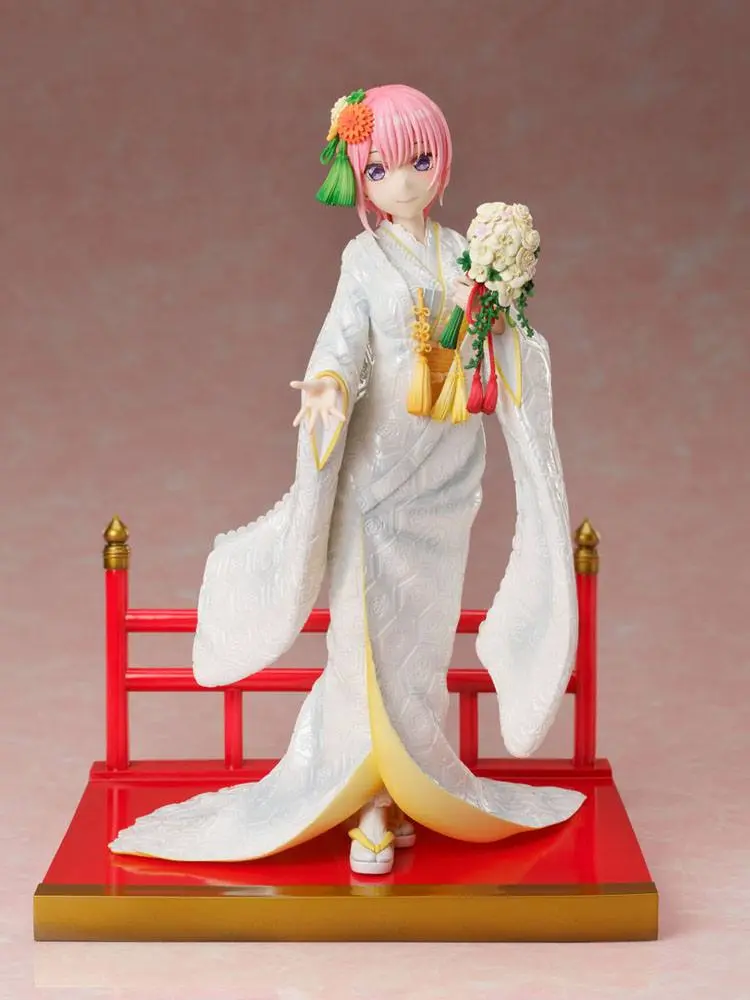 The Quintessential Quintuplets 2 1/7 Ichika Nakano -Shiromuku PVC szobor figura 22 cm termékfotó