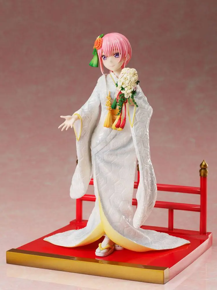 The Quintessential Quintuplets 2 1/7 Ichika Nakano -Shiromuku PVC szobor figura 22 cm termékfotó