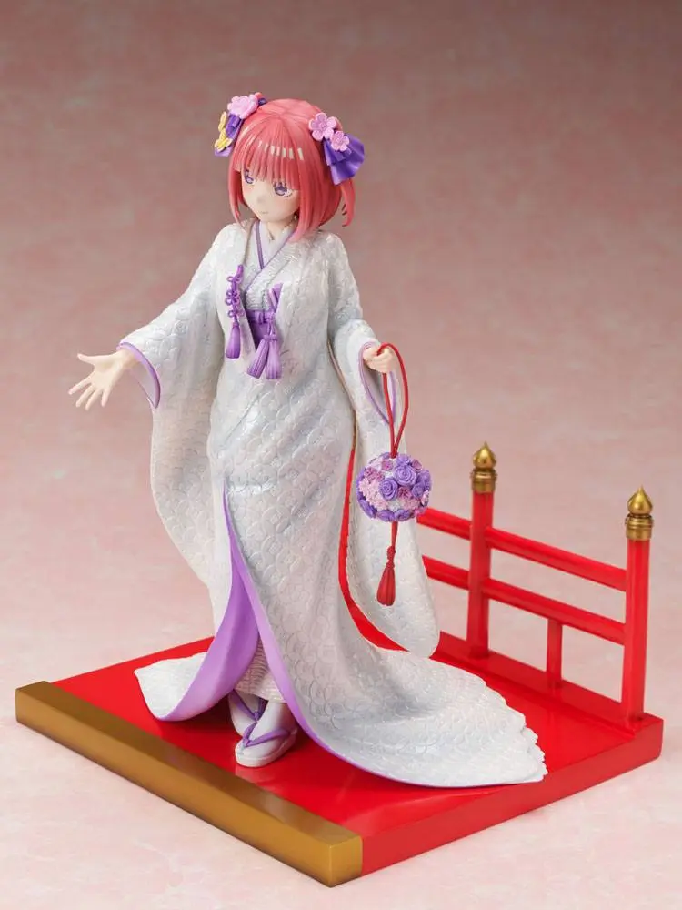 The Quintessential Quintuplets 2 1/7 Nino Nakano Shiromuku PVC szobor figura 23 cm termékfotó
