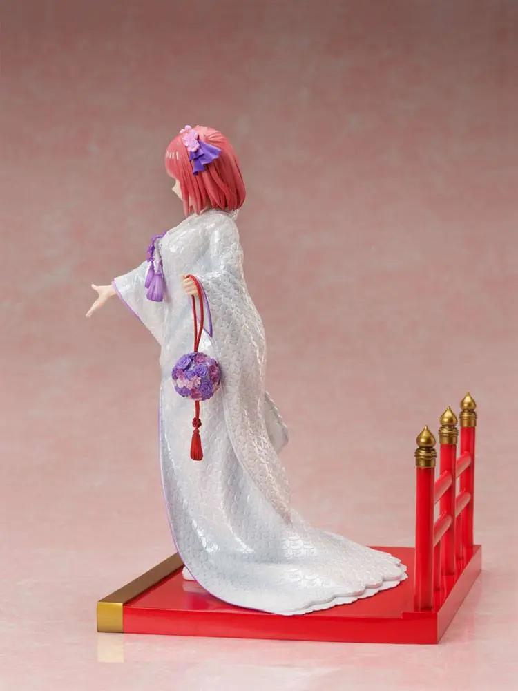 The Quintessential Quintuplets 2 1/7 Nino Nakano Shiromuku PVC szobor figura 23 cm termékfotó