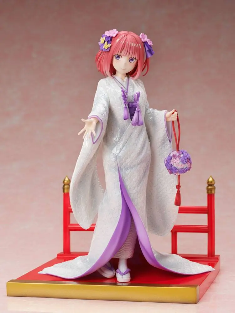 The Quintessential Quintuplets 2 1/7 Nino Nakano Shiromuku PVC szobor figura 23 cm termékfotó