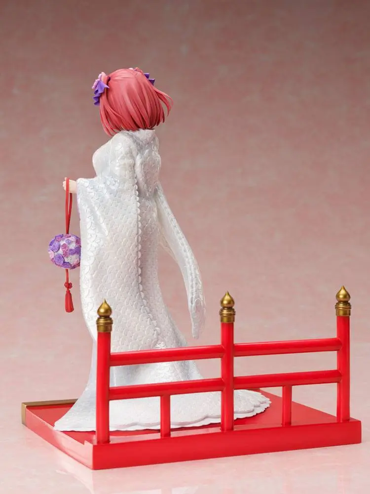 The Quintessential Quintuplets 2 1/7 Nino Nakano Shiromuku PVC szobor figura 23 cm termékfotó